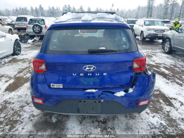 KMHRC8A32NU183564 Hyundai Venue Sel
