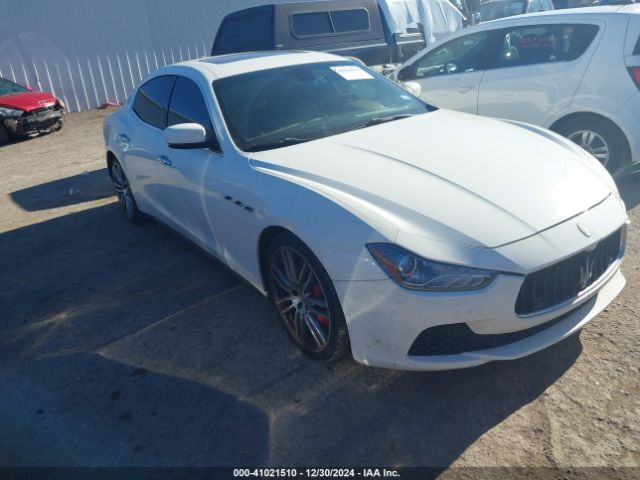 2014 MASERATI GHIBLI ZAM57RTA0E1094307