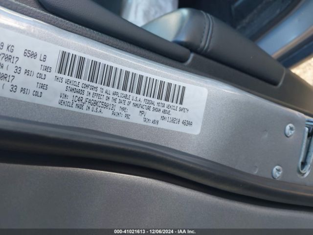 1C4RJFAG8KC590131 Jeep Grand Cherokee Laredo E 4x4