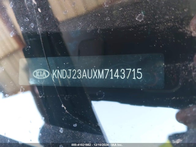 KIA SOUL LX 2021 KNDJ23AUXM7143715 Image 9