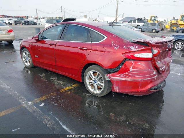3FA6P0SU5GR106160 Ford Fusion Energi Titanium