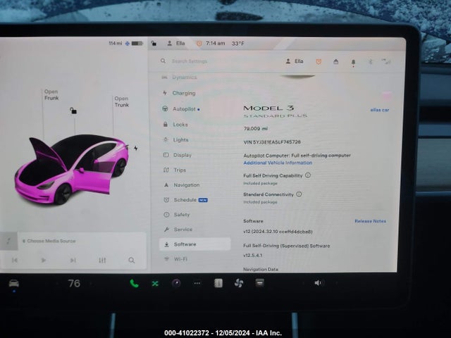 2020 TESLA MODEL 3 5YJ3E1EA5LF745726 Photo 6