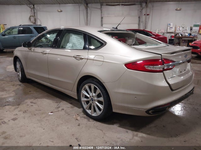 Ford Fusion Platinum 2017 3FA6P0D95HR401706 Image 3