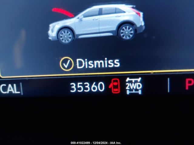 1GYFZBR44MF030018 Cadillac Xt4 Awd Luxury