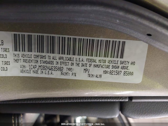 Jeep Cherokee Limited 4x4 2017 1C4PJMDB2HW635082 Image 9