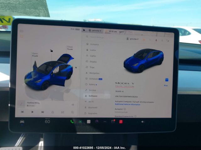 7SAYGDEF6NF438259 Tesla Model Y Performance Dual Motor All-wheel Drive
