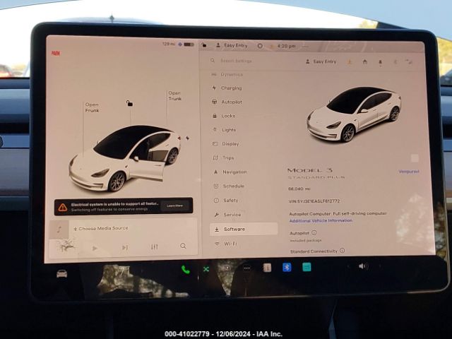 5YJ3E1EA5LF612772 Tesla Model 3 Standard Range Plus Rear-wheel Drive/standard Range Rear-wheel Drive