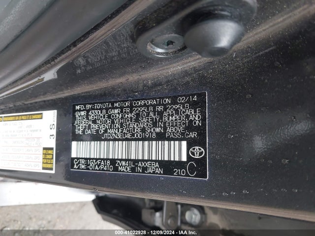 Toyota Prius V Two 2014 JTDZN3EU4EJ001918 Image 9