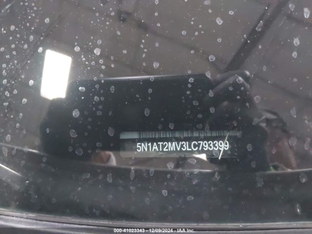 5N1AT2MV3LC793399 Nissan Rogue Sv Intelligent Awd