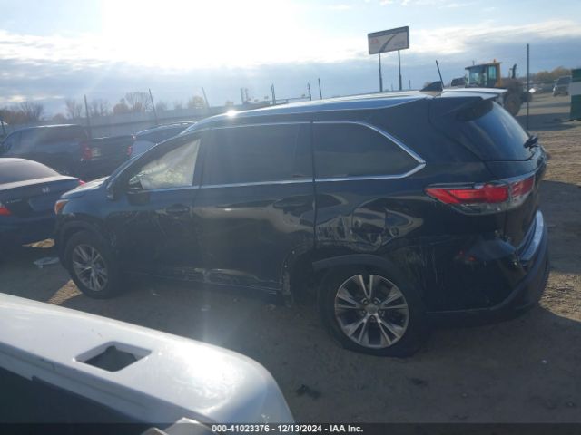 5TDKKRFH9FS059106 Toyota Highlander Xle V6