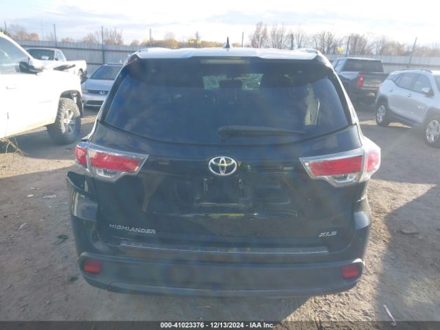 5TDKKRFH9FS059106 Toyota Highlander Xle V6