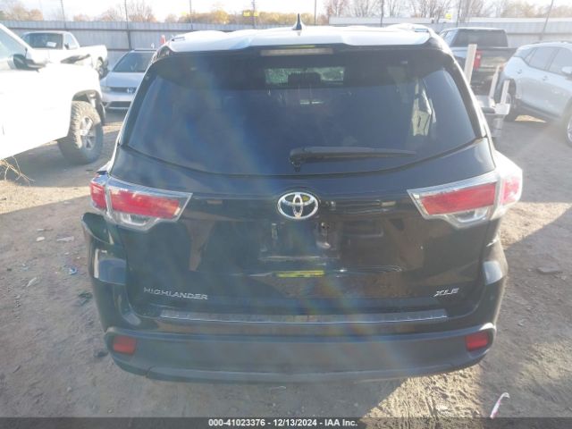 5TDKKRFH9FS059106 Toyota Highlander Xle V6