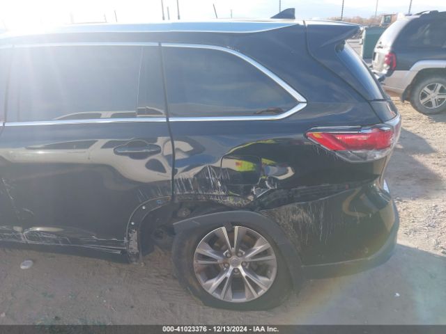 5TDKKRFH9FS059106 Toyota Highlander Xle V6
