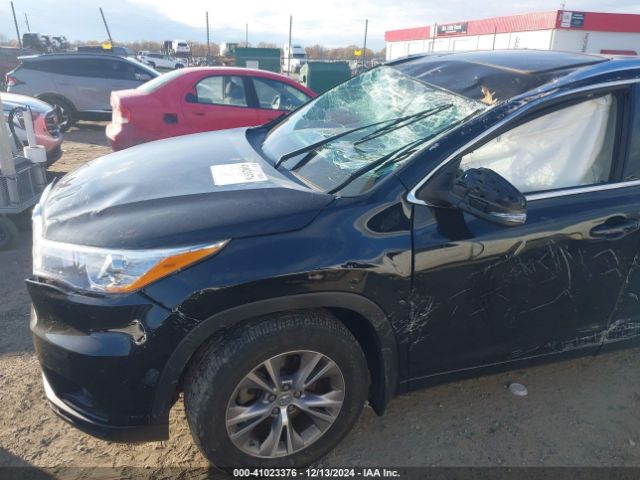 5TDKKRFH9FS059106 Toyota Highlander Xle V6