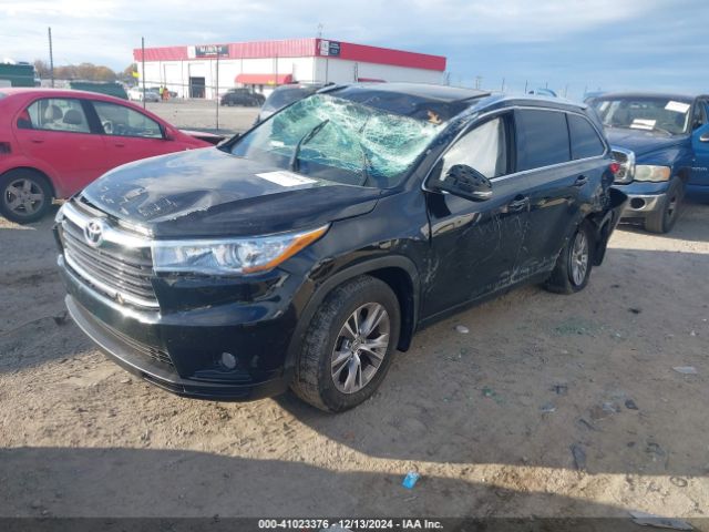 5TDKKRFH9FS059106 Toyota Highlander Xle V6