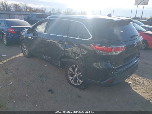 5TDKKRFH9FS059106 Toyota Highlander Xle V6