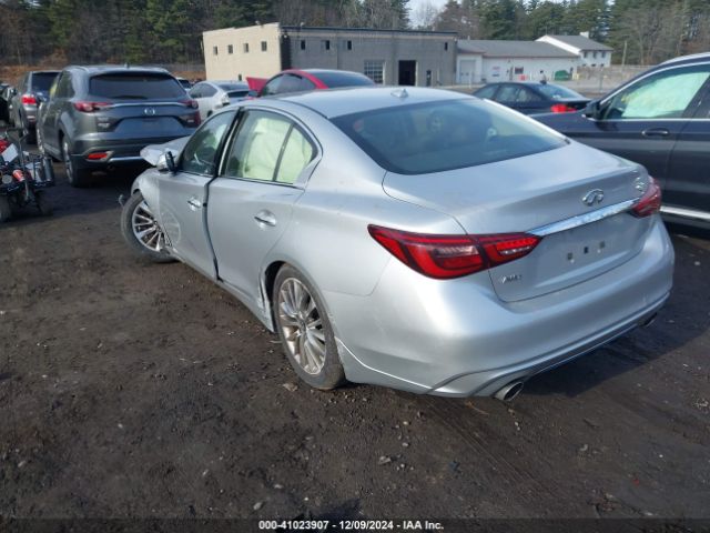 JN1EV7AR5KM551682 Infiniti Q50 3.0t Luxe