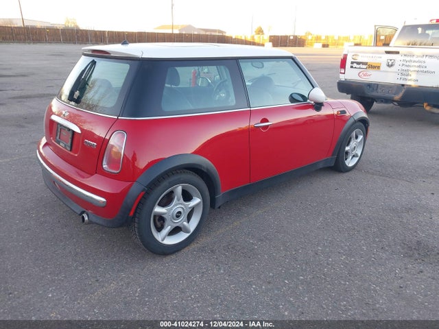 2004 MINI COOPER WMWRC33444TJ61399 Photo 3