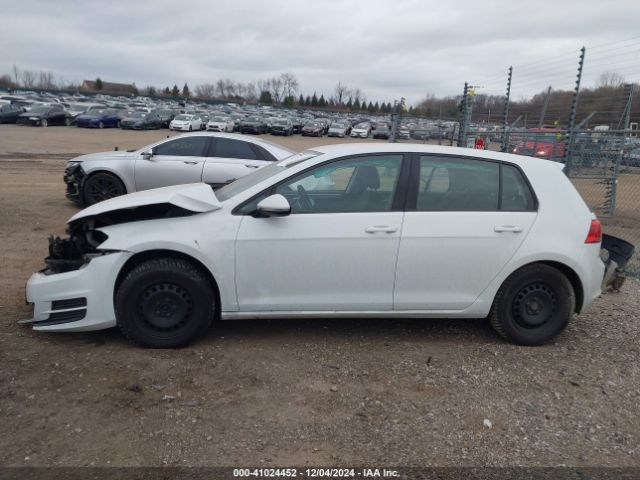 3VW117AU8GM039323 Volkswagen Golf Tsi S 4-door