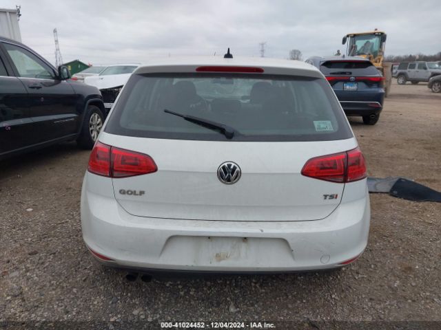 3VW117AU8GM039323 Volkswagen Golf Tsi S 4-door