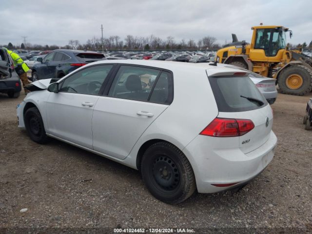 3VW117AU8GM039323 Volkswagen Golf Tsi S 4-door