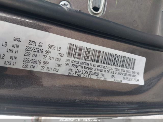 1C4PJLCB9JD510898 Jeep Cherokee Latitude Fwd
