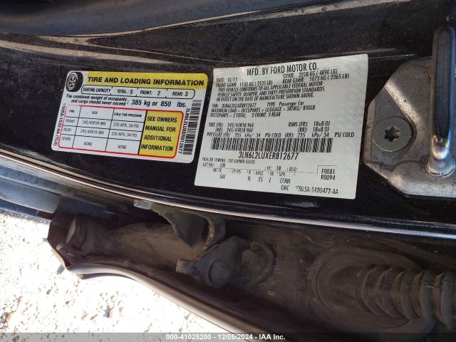 3LN6L2LUXER812677 Lincoln MKZ HYBRID