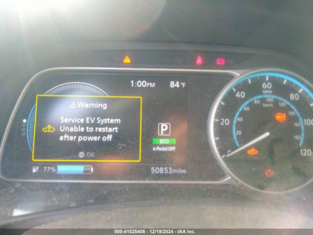 1N4AZ1CP8JC308063 Nissan Leaf Sl