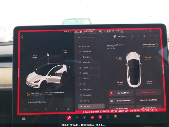 2022 TESLA MODEL 3 5YJ3E1EB6NF206639 Photo 6