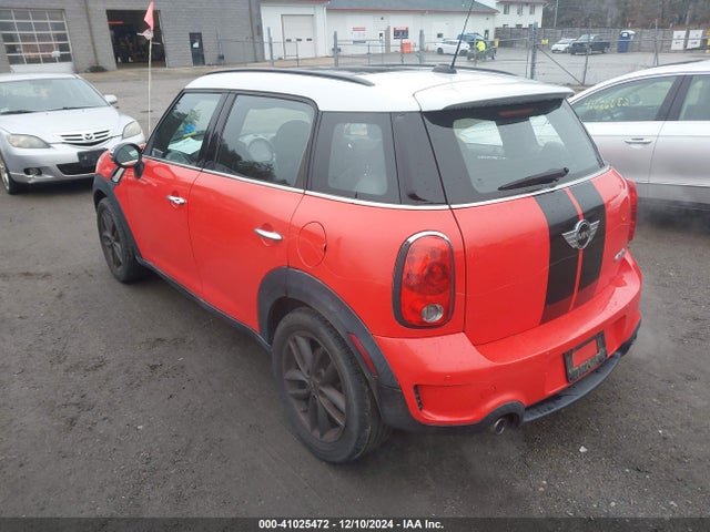 2012 MINI COOPER S COUNTRYMAN WMWZC5C55CWM14411 Photo 2
