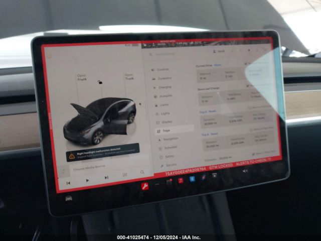 7SAYGDEE4PA209764 Tesla Model Y Awd/long Range Dual Motor All-wheel Drive