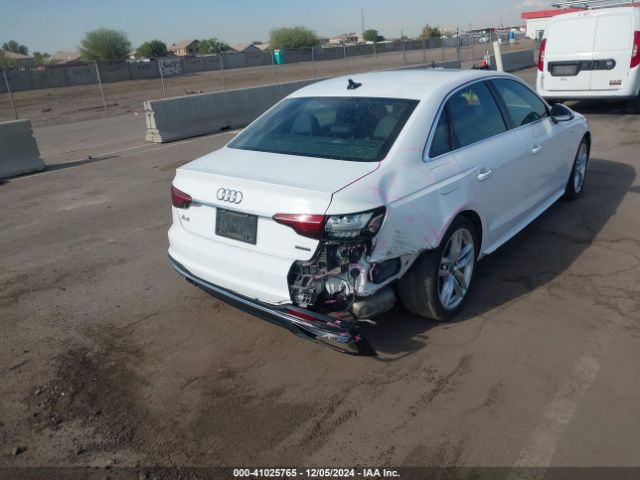 WAUEAAF48PN015407 Audi A4 Premium Plus 45 Tfsi S Line Quattro S Tronic