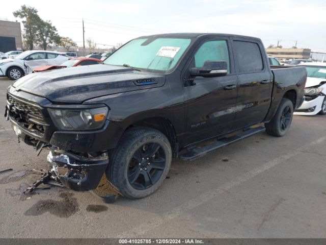 1C6RRFFG3NN296878 RAM 1500 Big Horn  4x4 5'7 Box