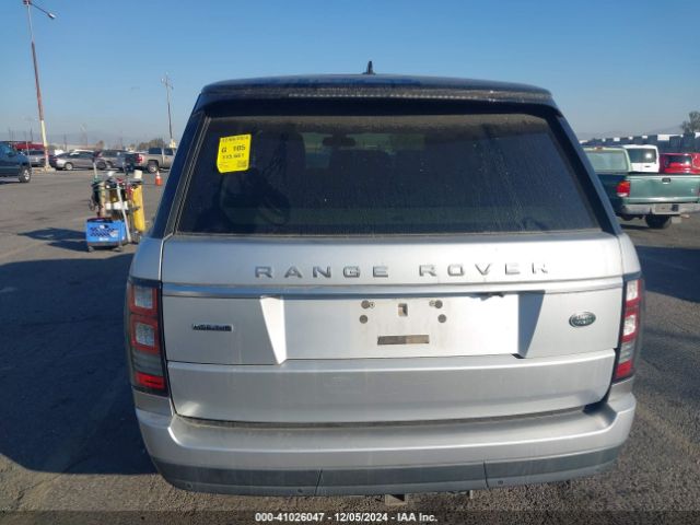 SALGS2KF6GA270577 Land Rover Range Rover 3.0l V6 Turbocharged Diesel Hse Td6