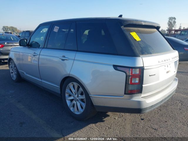 SALGS2KF6GA270577 Land Rover Range Rover 3.0l V6 Turbocharged Diesel Hse Td6