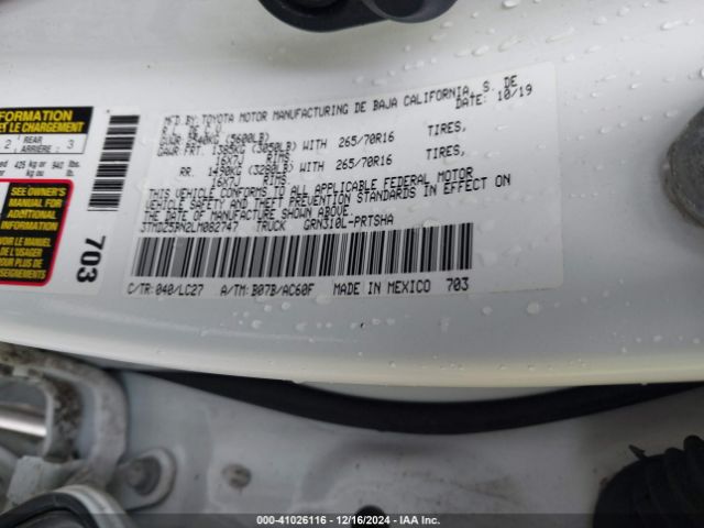 3TMDZ5BN2LM082747 Toyota Tacoma Trd Off-road