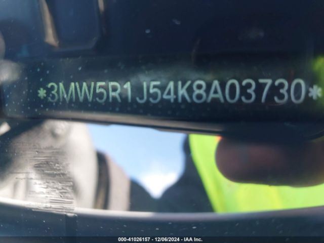 3MW5R1J54K8A03730 BMW 330I