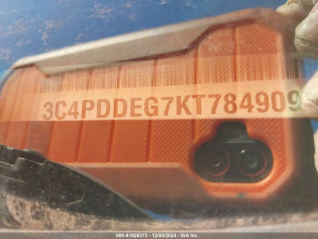 3C4PDDEG7KT784909 Dodge Journey Gt Awd