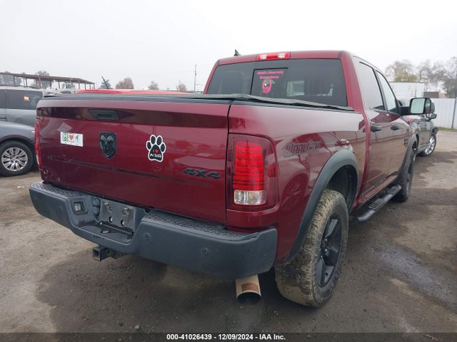 1C6RR7LG2LS141280 RAM 1500 Classic Warlock  4x4 5'7 Box