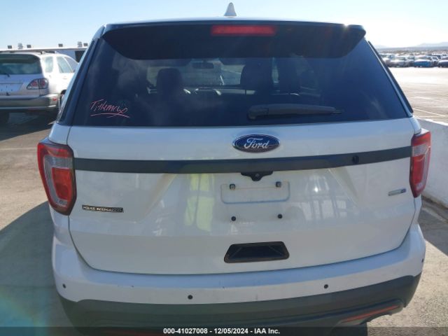 1FM5K8AR9GGD17266 Ford Utility Police Interceptor