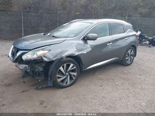 5N1AZ2MH4FN206693 Nissan Murano Platinum