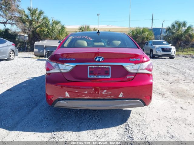 KMHEC4A43EA105988 Hyundai Sonata Hybrid Limited