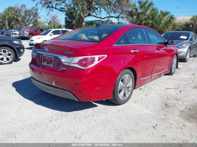 KMHEC4A43EA105988 Hyundai Sonata Hybrid Limited