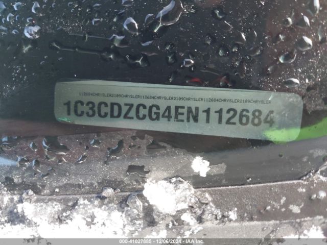 1C3CDZCG4EN112684 Dodge Avenger Sxt