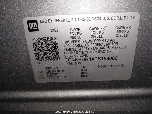 Chevrolet Blazer Awd 2lt 2023 3GNKBHR4XPS158086 Image 9