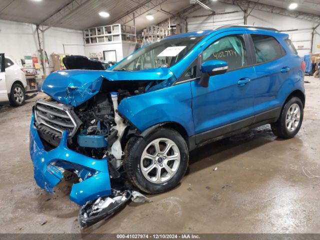 MAJ6S3GL0LC319736 Ford Ecosport Se