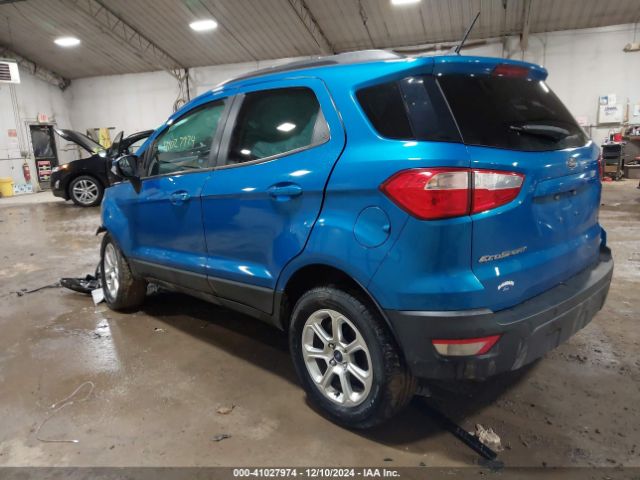 MAJ6S3GL0LC319736 Ford Ecosport Se