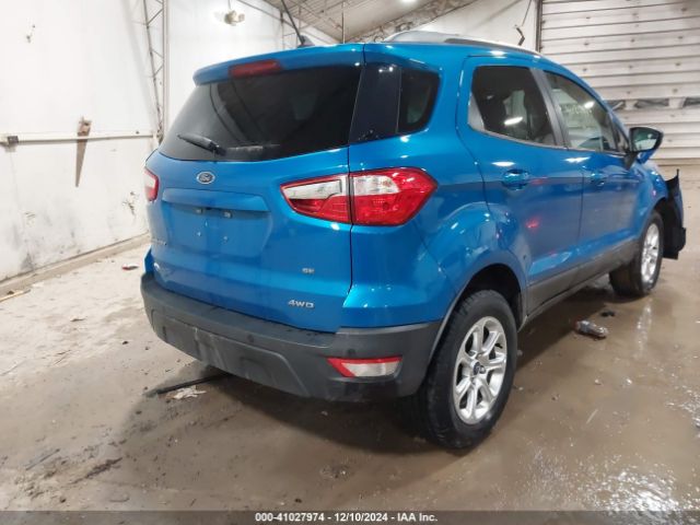 MAJ6S3GL0LC319736 Ford Ecosport Se
