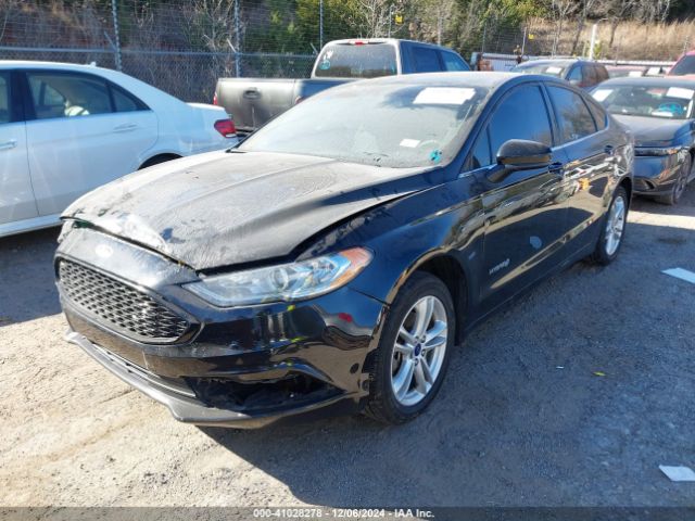 2018 FORD FUSION HYBRID 3FA6P0UU3JR141932 Photo 1