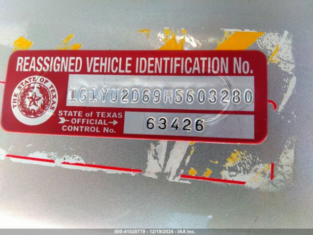 1G1YU2D69H5603280 Chevrolet Corvette Z06